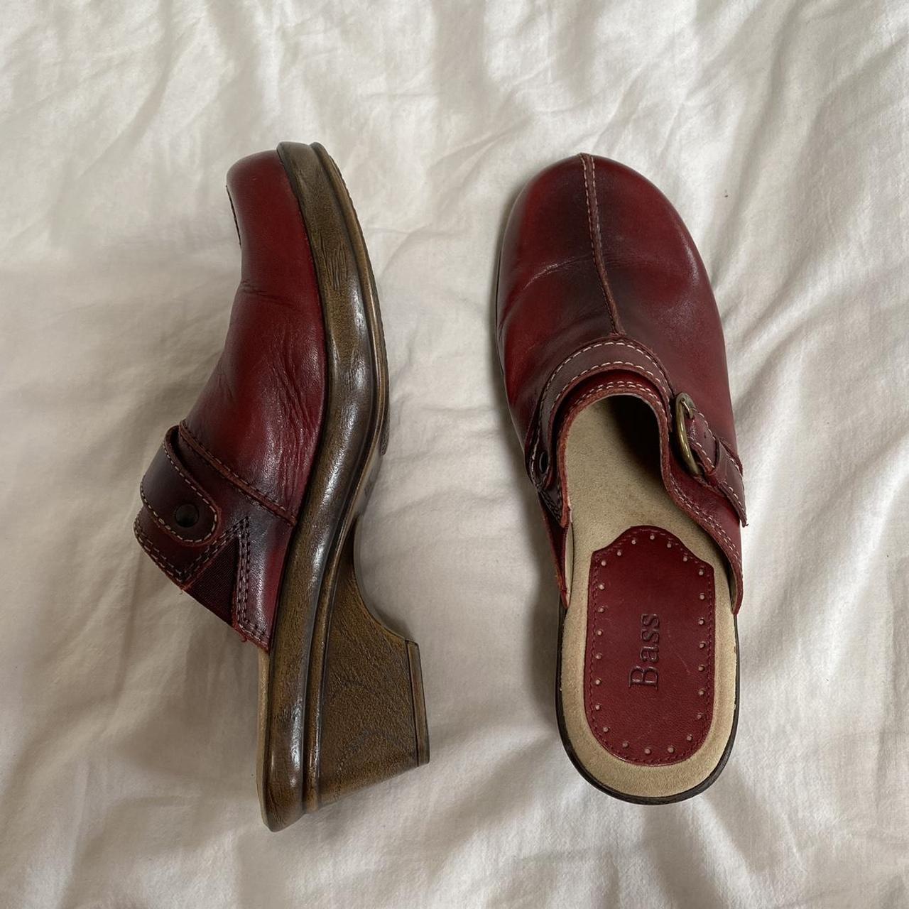 Women's Red Clogs Depop