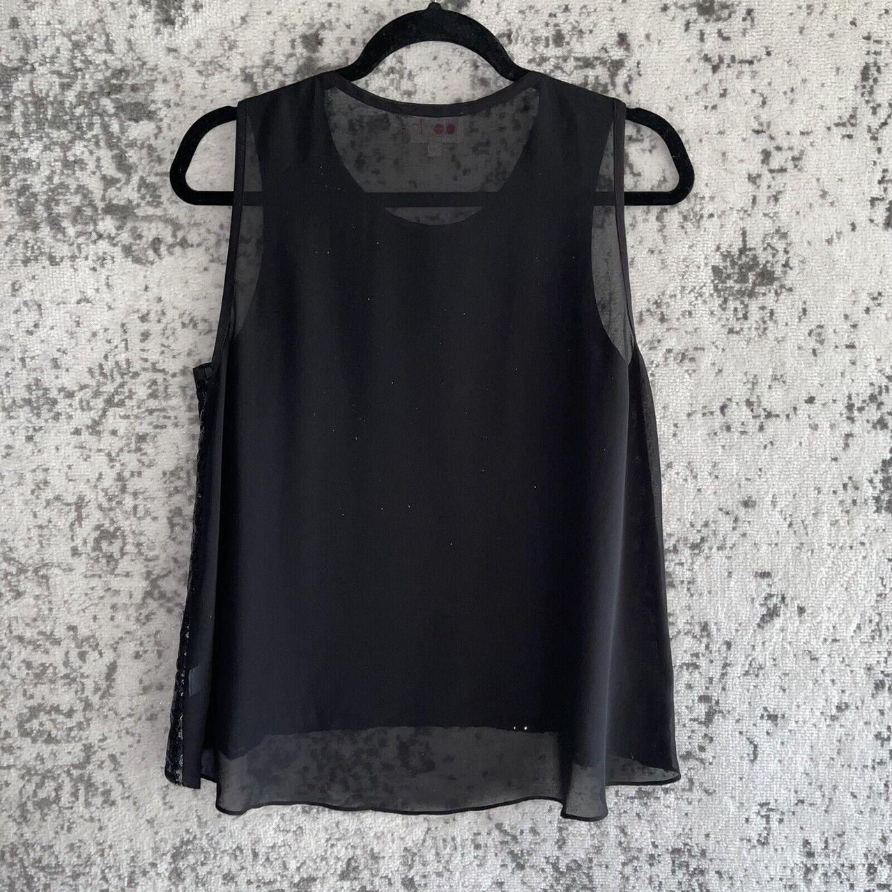 devlin Women's Blouse - Black - M – Devlin Sequin… - image 7