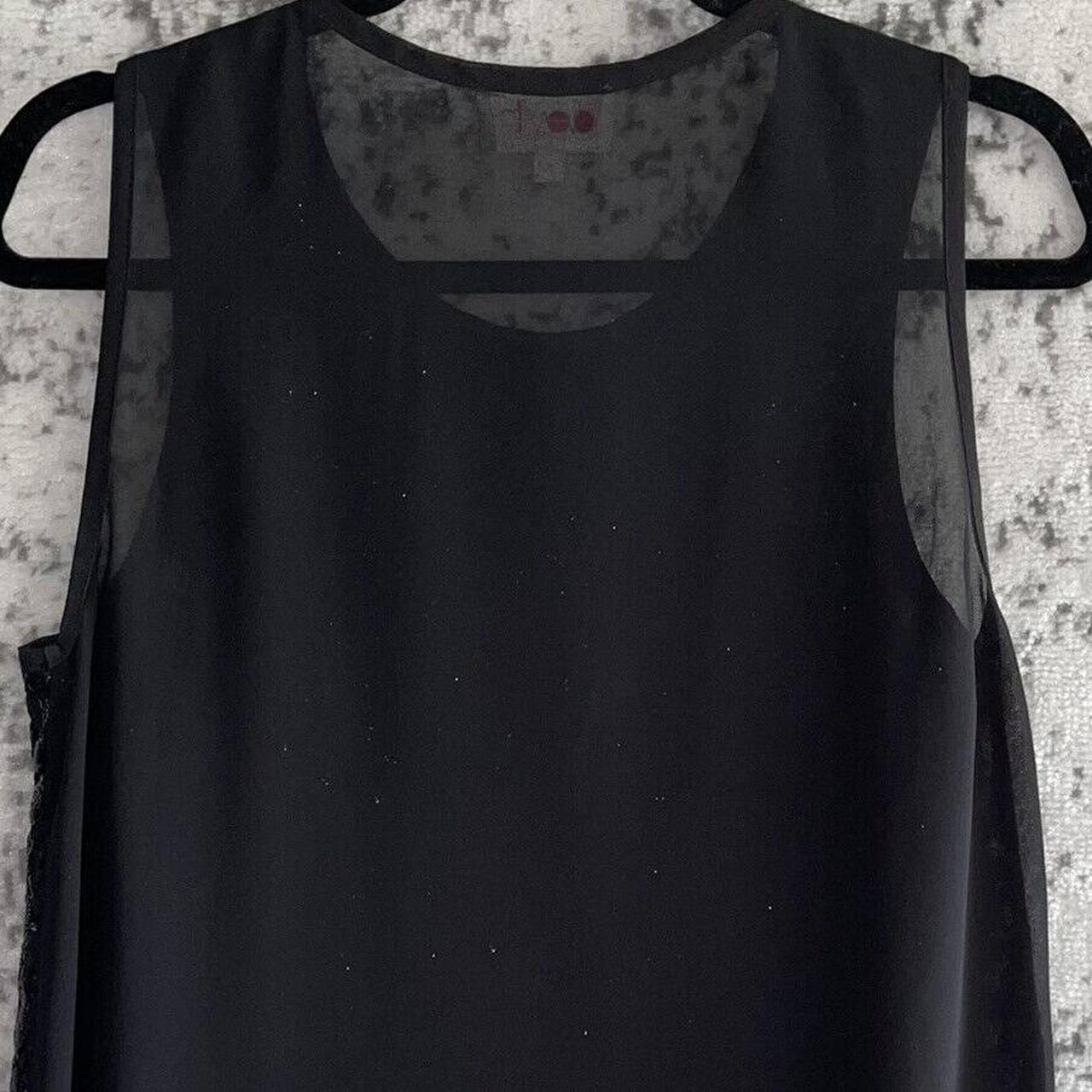 devlin Women's Blouse - Black - M – Devlin Sequin… - image 8