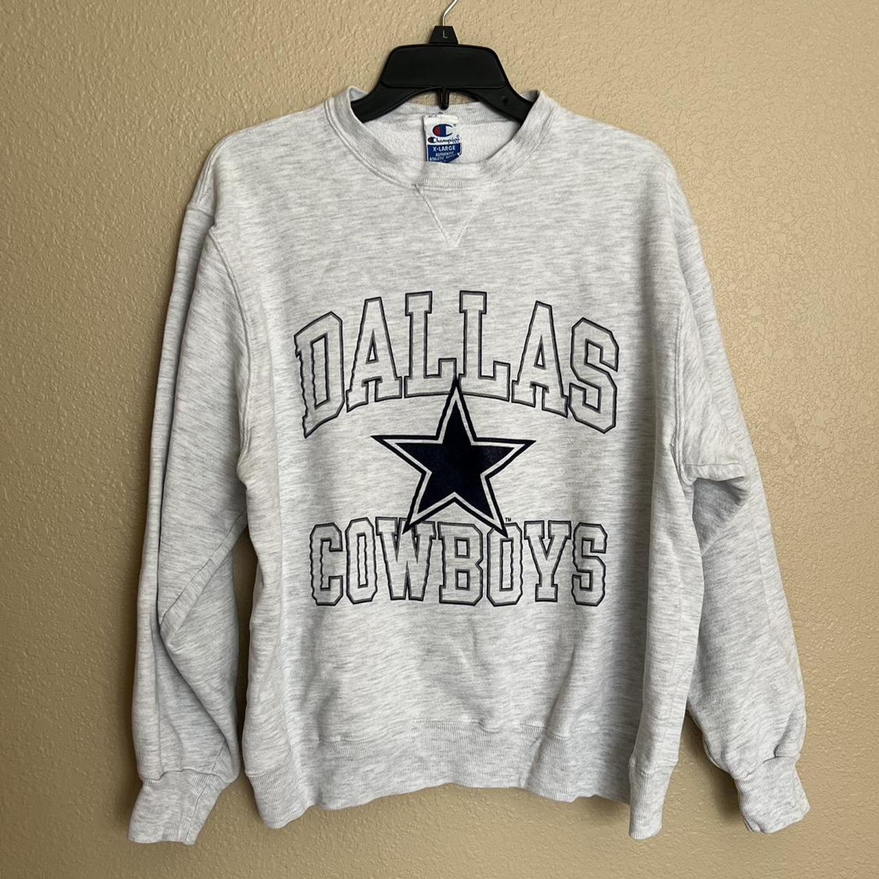 Vintage Champion Dallas Cowboys Crewneck Sweatshirt Made in USA