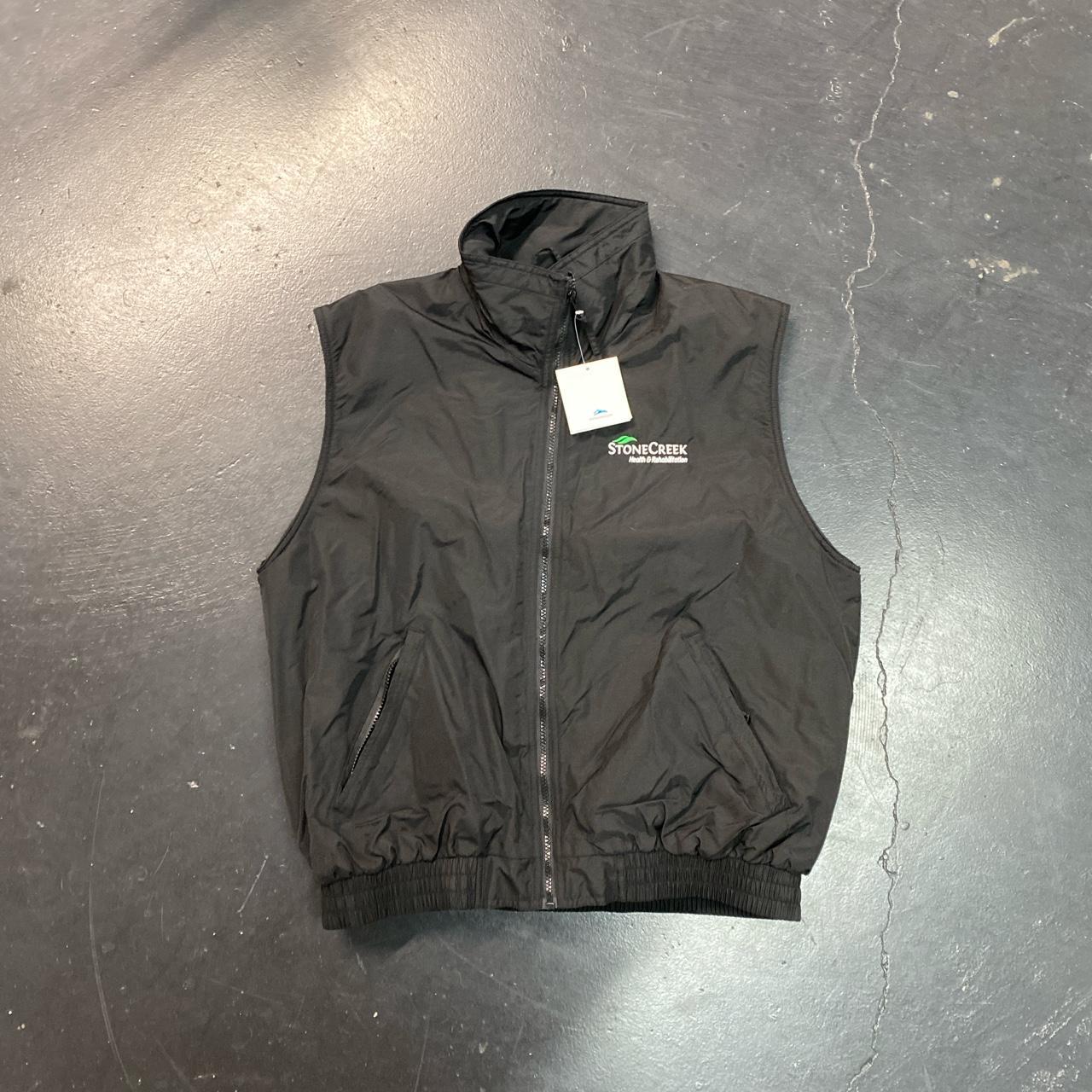 Tri mountain fleece top vest