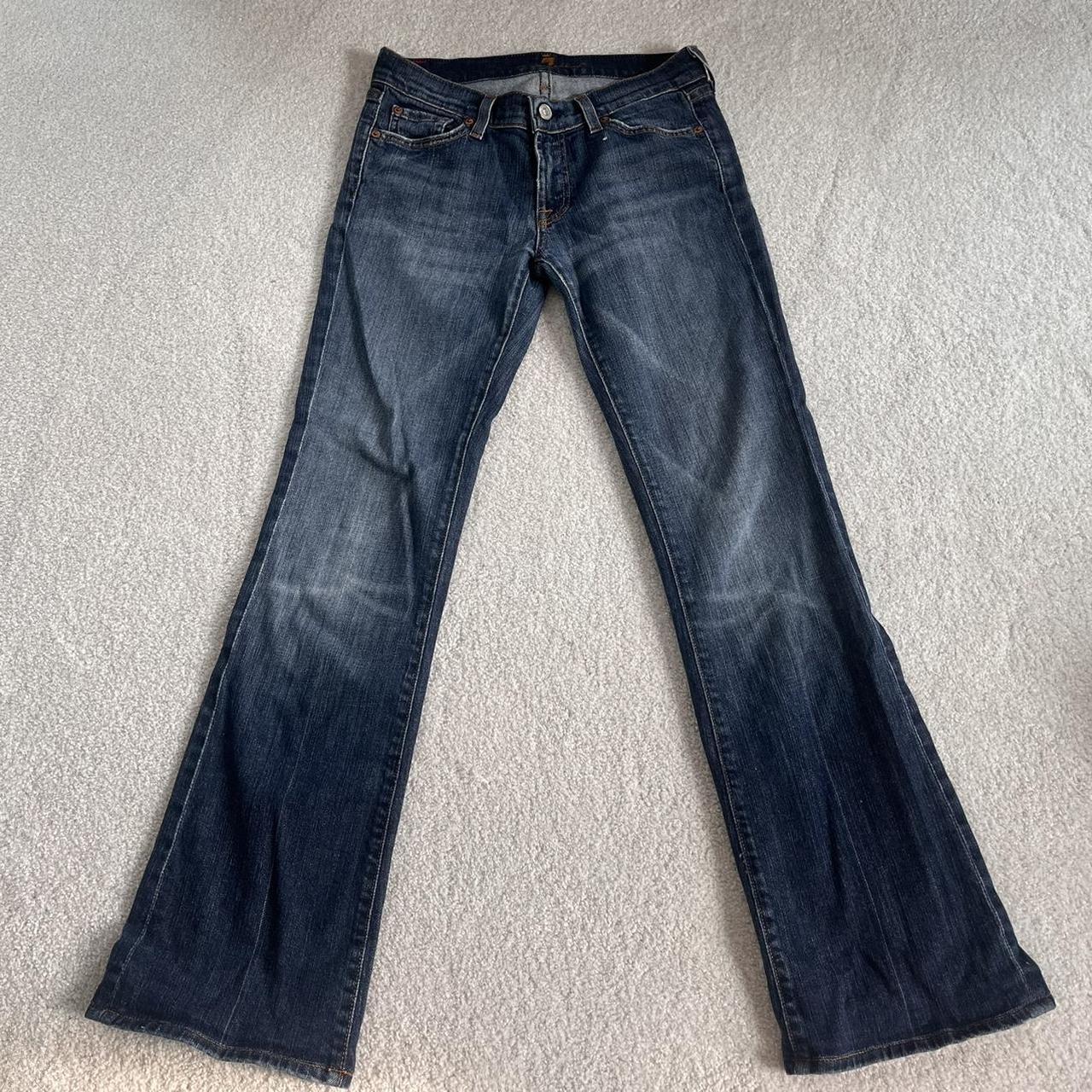 y2k bootcut lowrise jeans • these are a bit too... - Depop