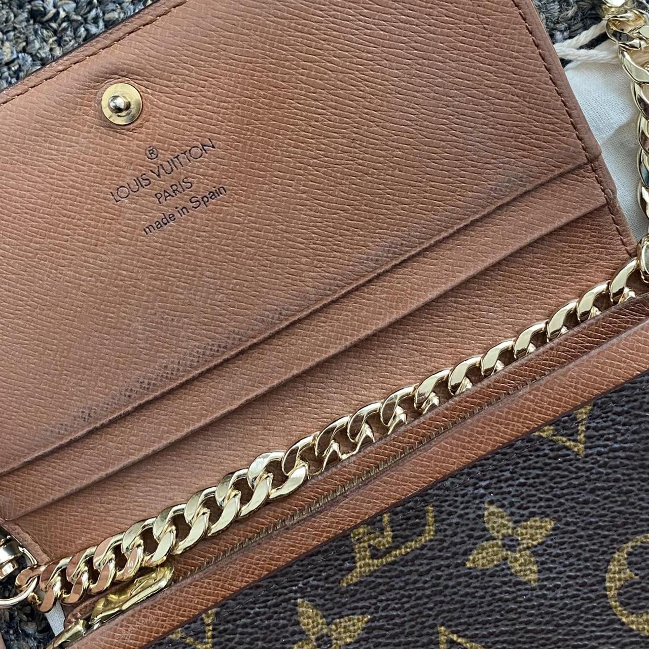 AUTHENTIC Louis Vuitton wallet. Made in Spain Date - Depop