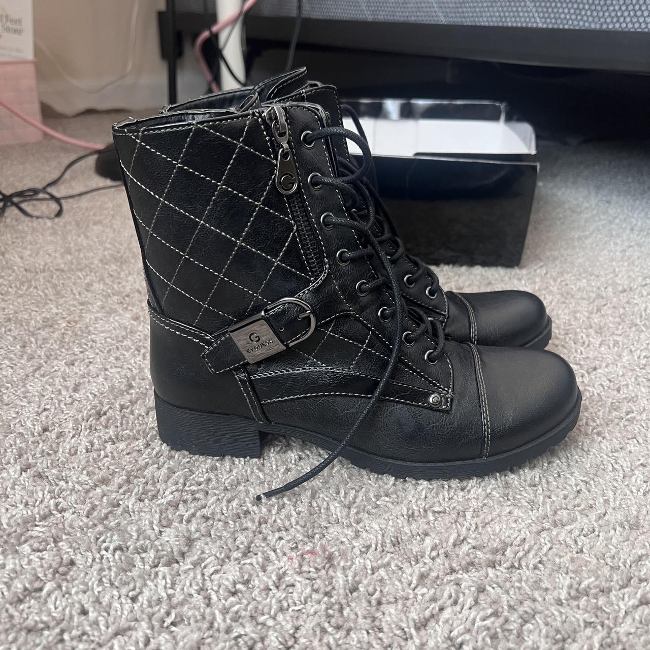 Guess balmy cheap combat boot