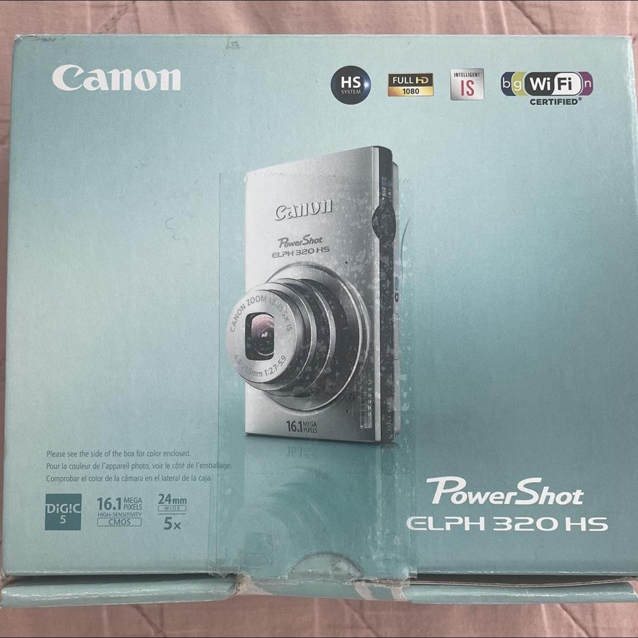 Canon Powershot Elph 320 HS Touchscreen. Comes... Depop