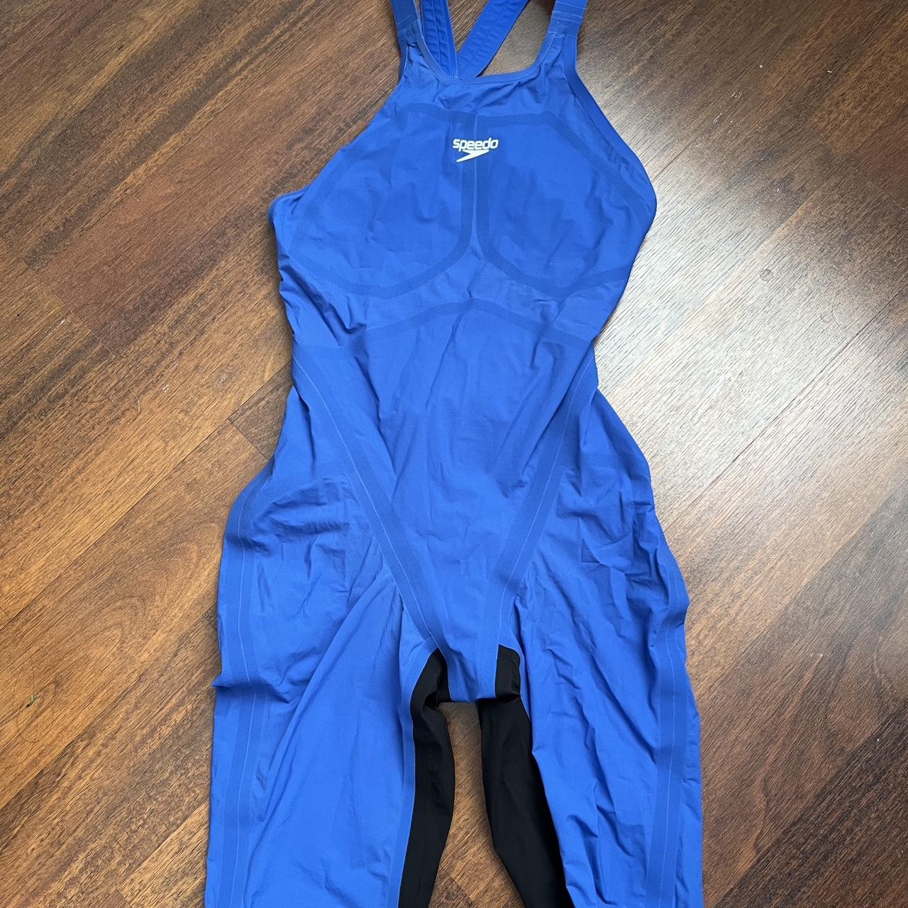 Speedo tech suit fastskin Blue color Size 22 Gently... Depop