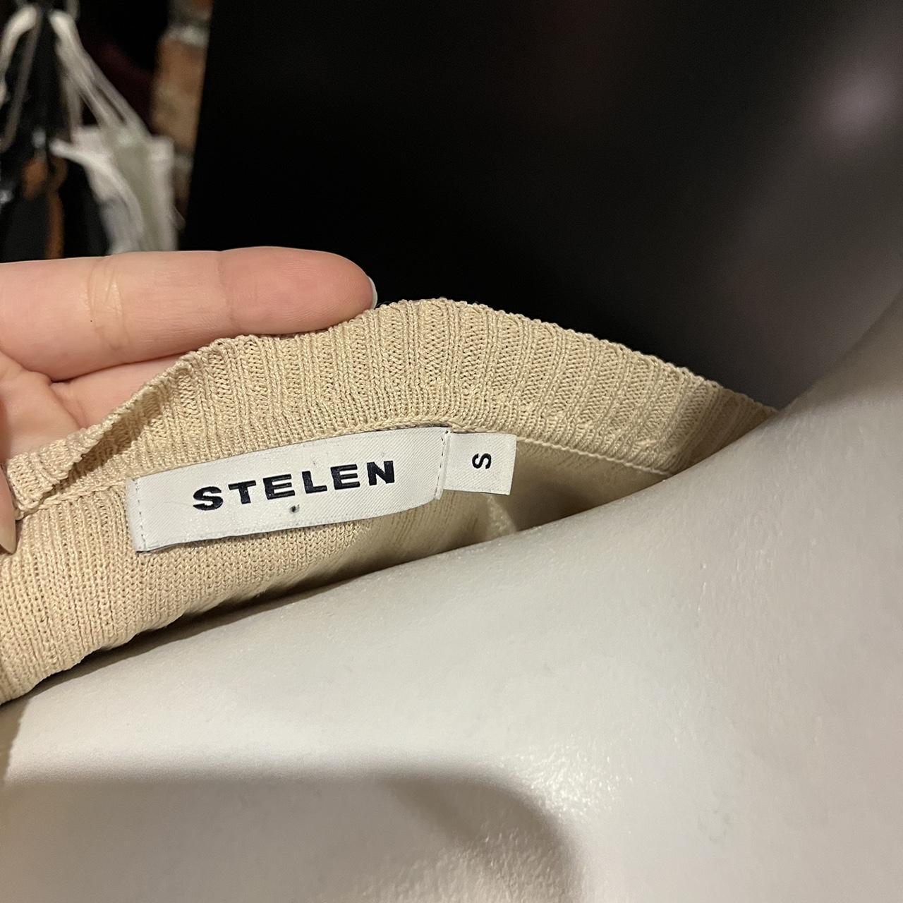 stelen ribbed mini dress. fits way more like a large... - Depop