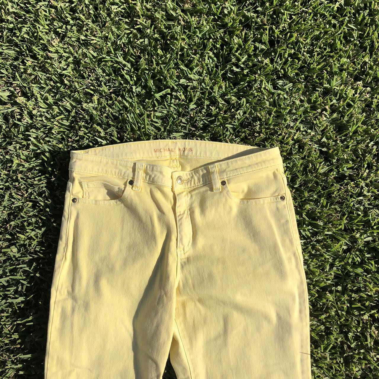 Michael kors yellow deals jeans