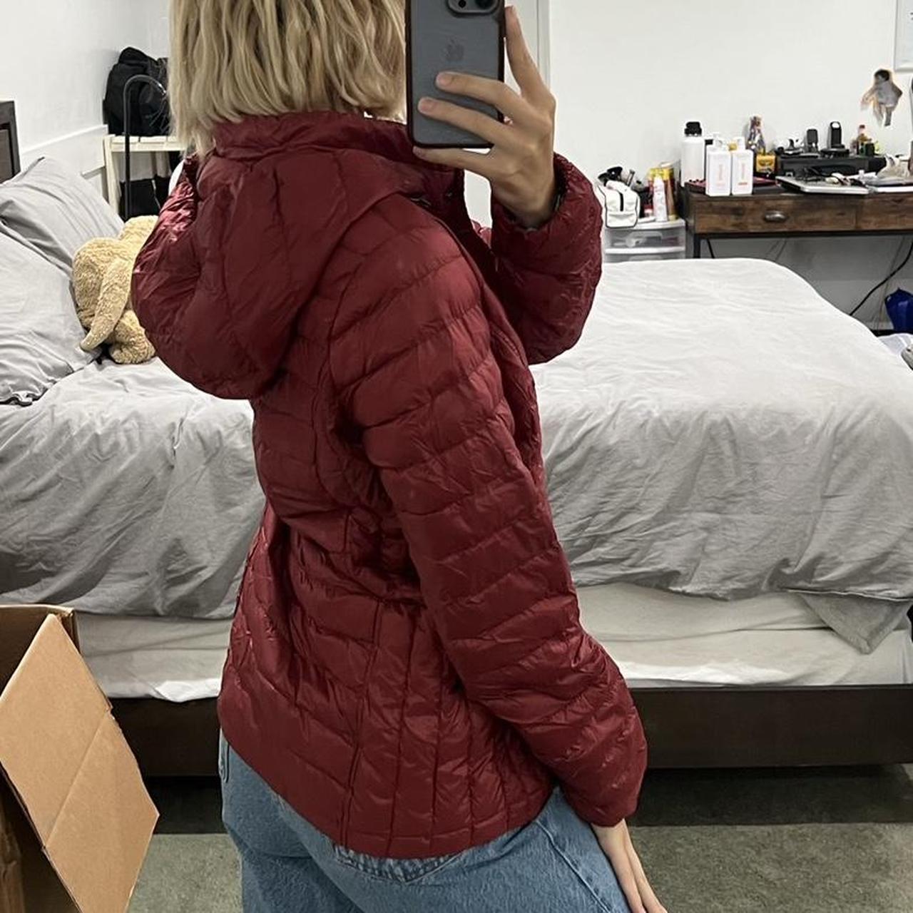 32 Degrees Womens Burgundy And Red Jacket Depop 1108