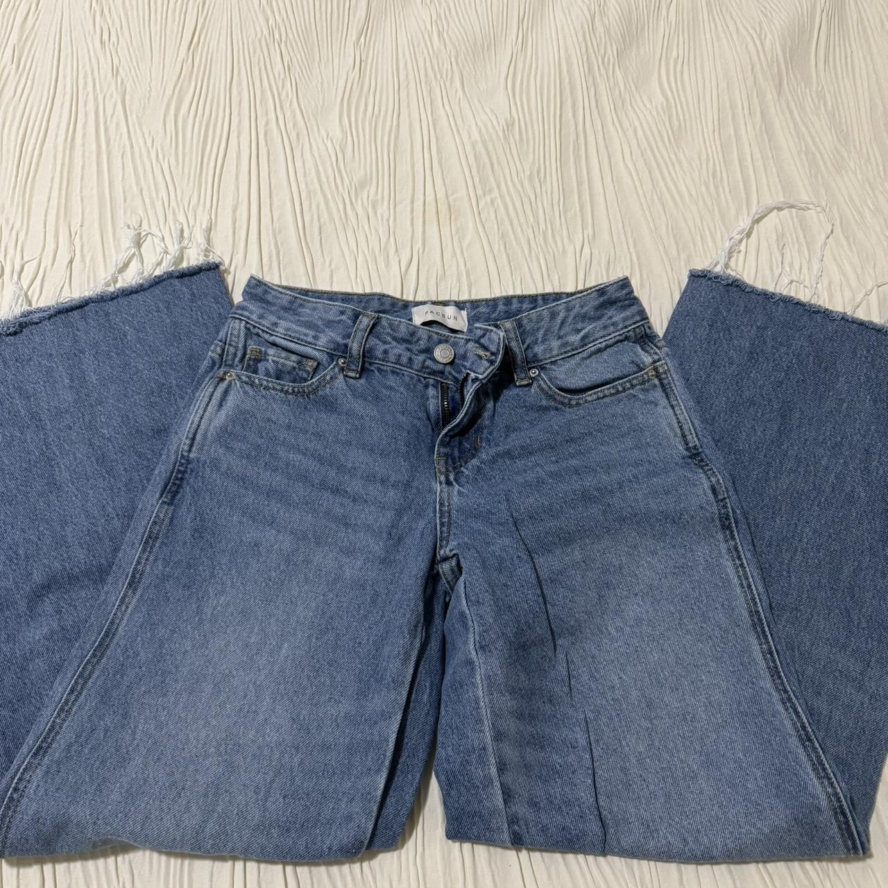 ICONIC pacsun wide-leg lowrise jeans - size 23 -... - Depop