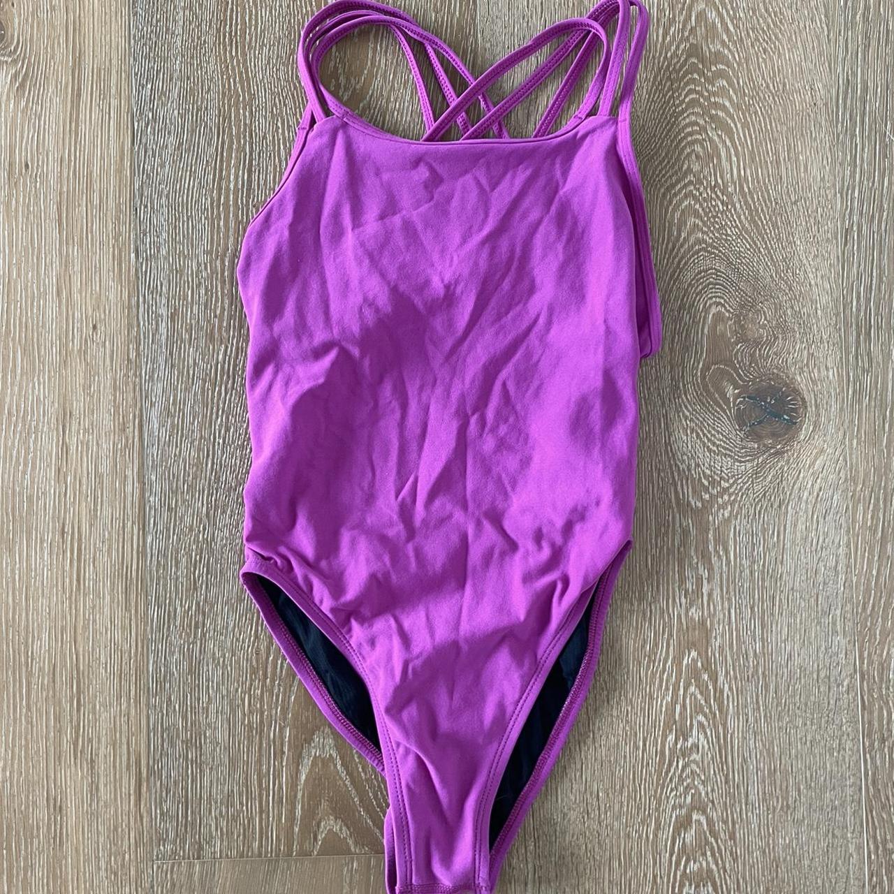 Women's Pink Swimsuit-one-piece | Depop