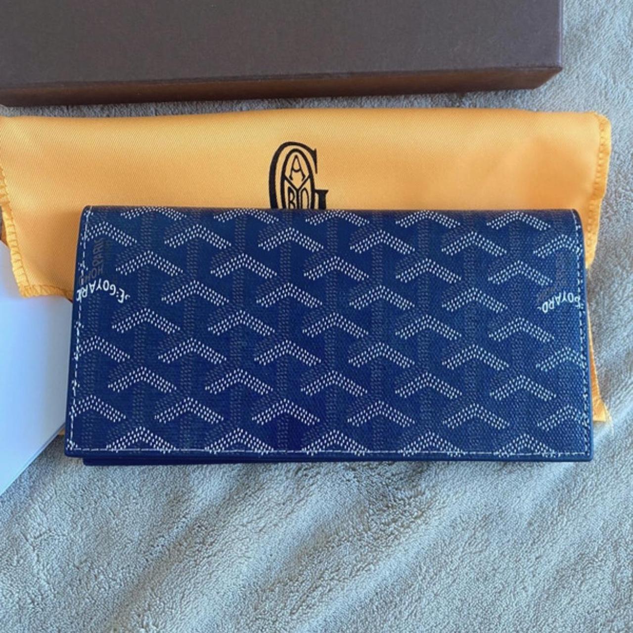 Blue Authentic Goyard wallet. Used few times kept... Depop