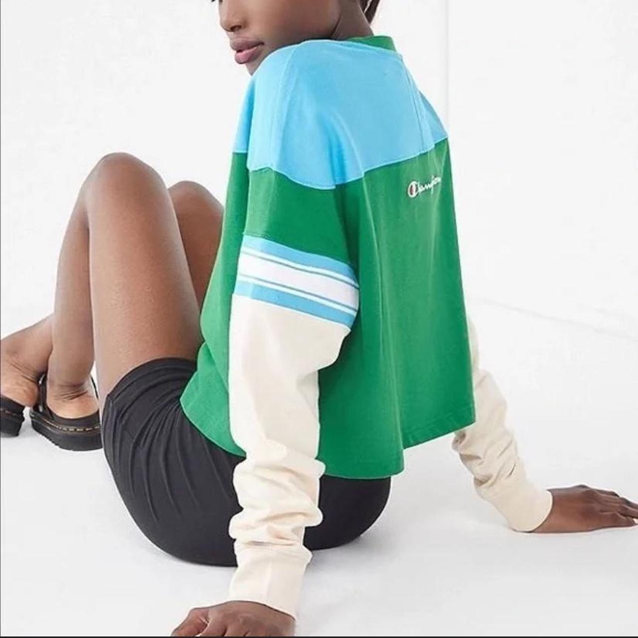 Champion & uo colorblock long sleeve tee online