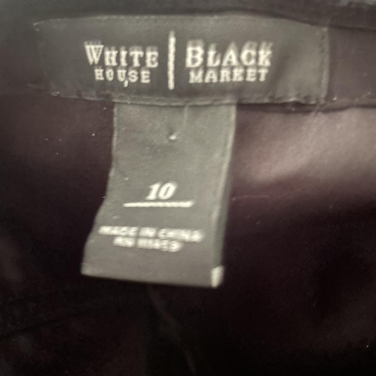 White House Black Market Women's Black Dress (3)