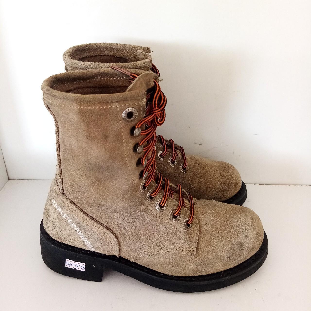 Harley lace best sale up boots