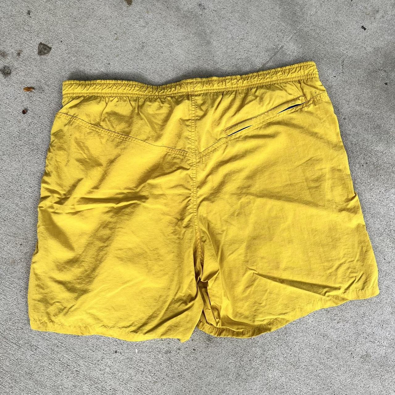 Speedo Men's Yellow Swimbriefsshorts Depop