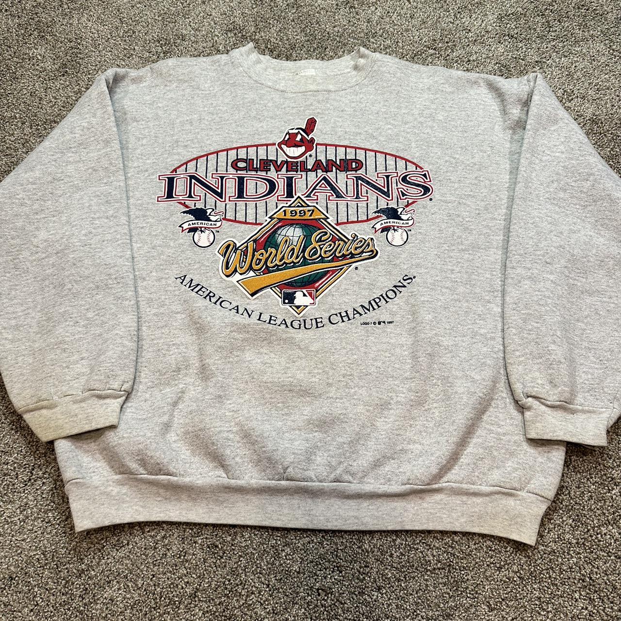 Cleveland Indians Vintage Russell Athletic - Depop