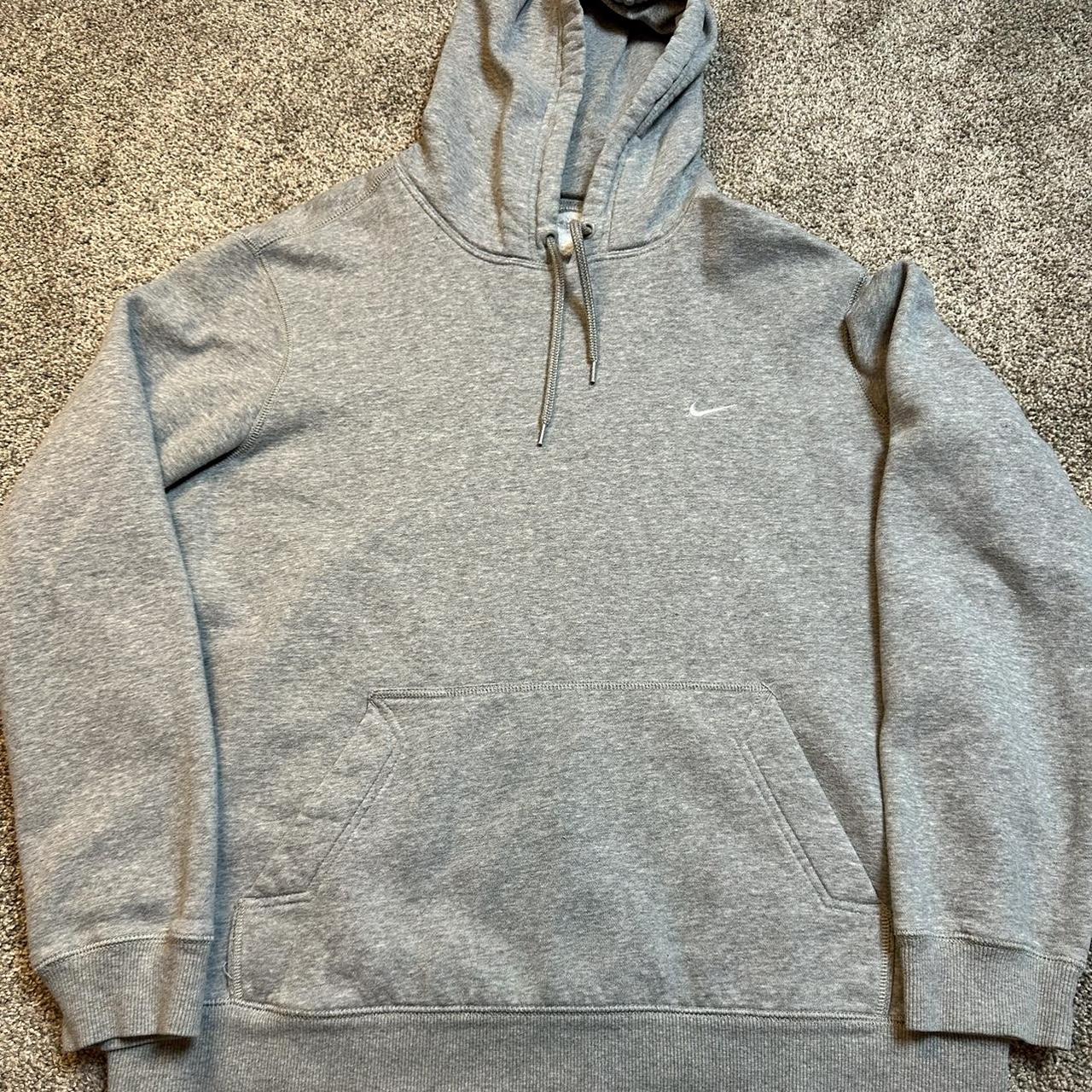 mens nike gray hoodie