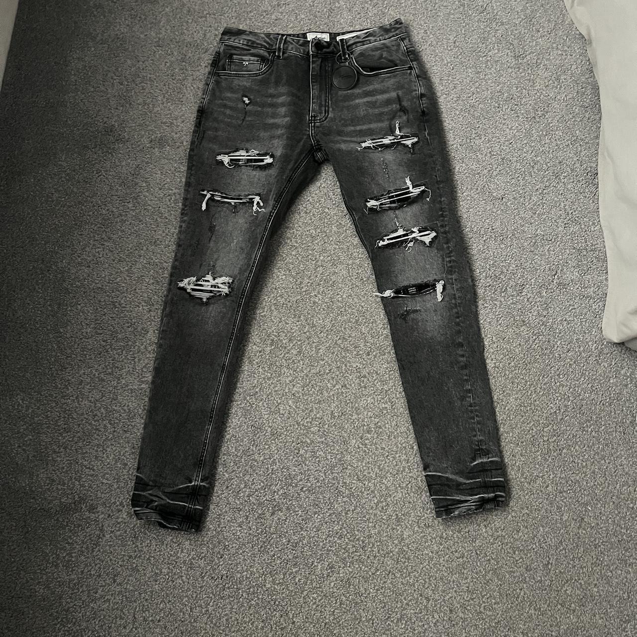 Grey amicci jeans - Depop