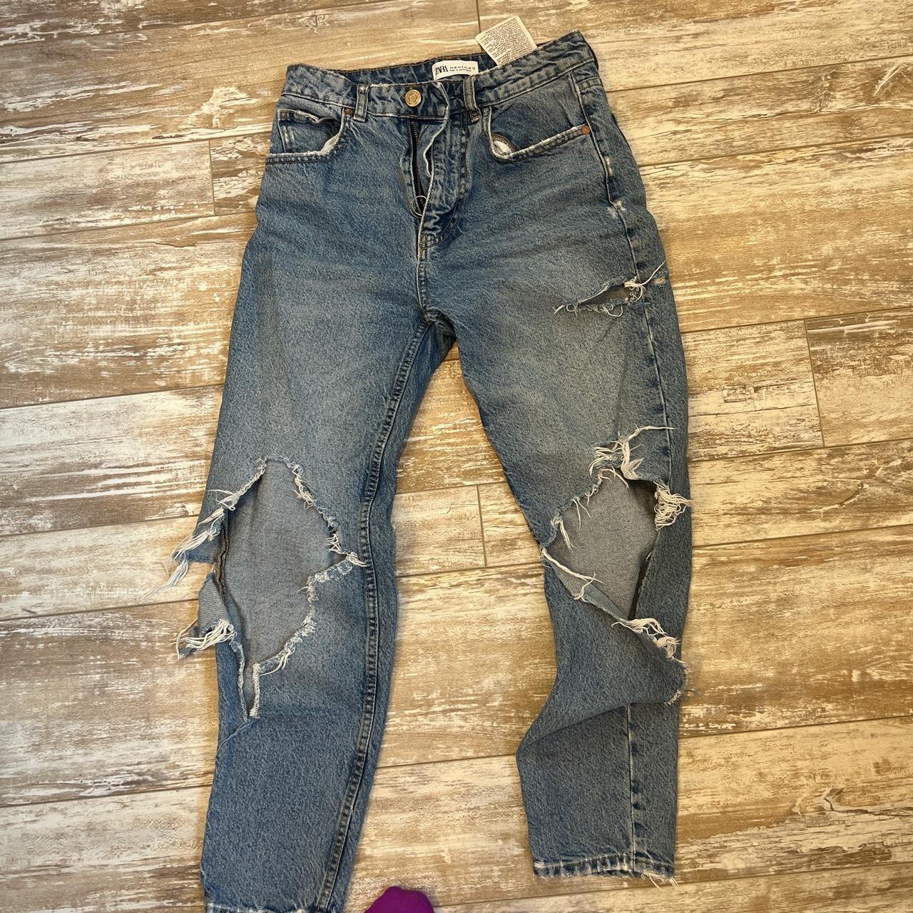 Zara jeans hot sale zippers