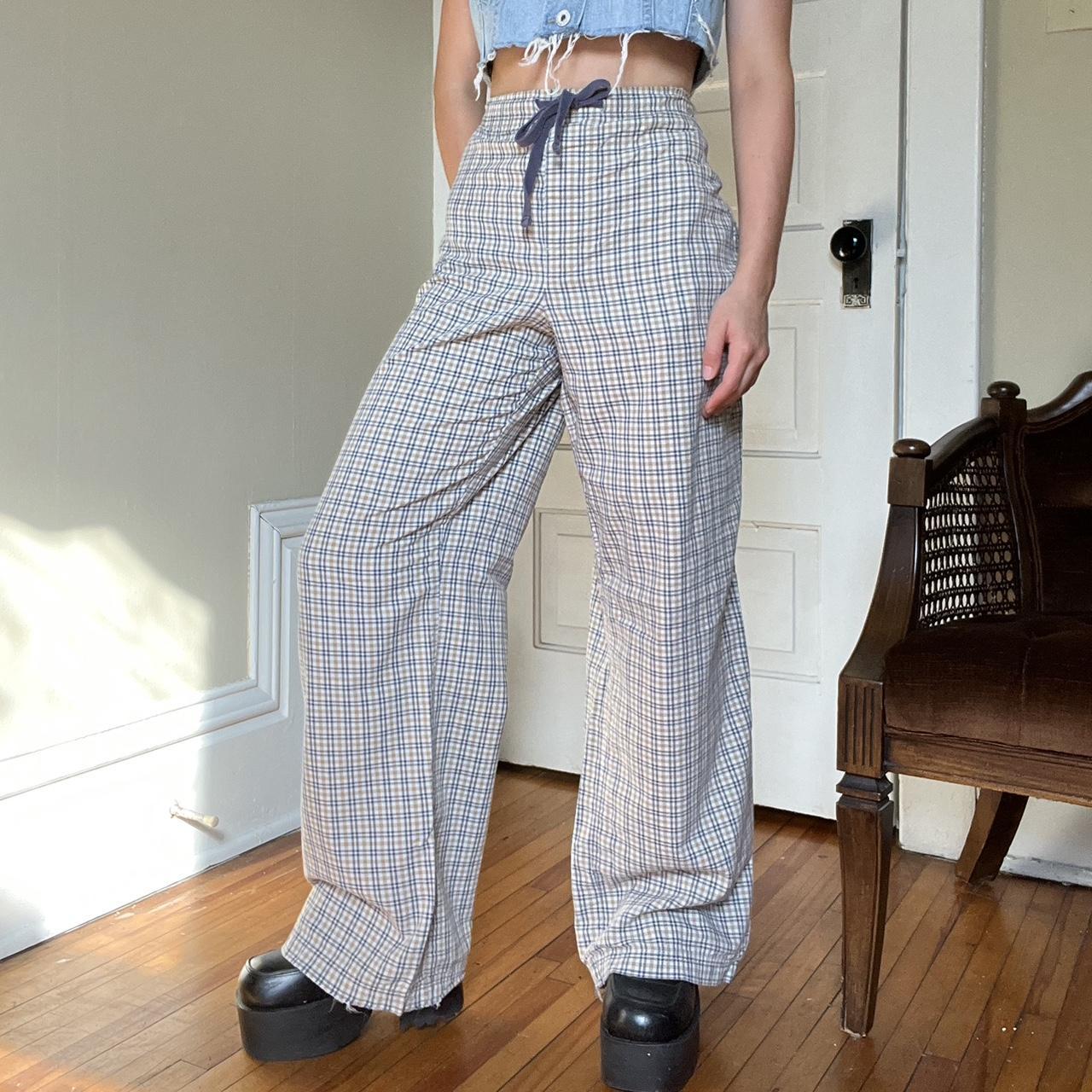 Hinley Plaid Oversize Trousers