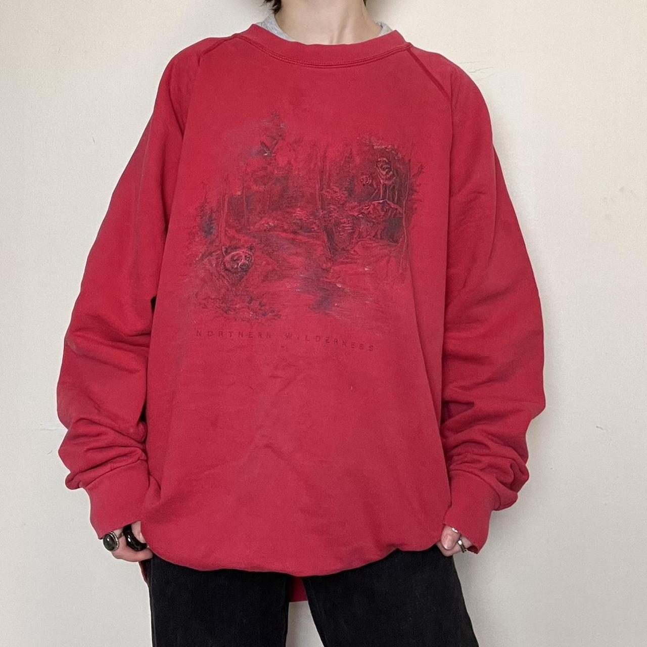 1990S NORTHERN REFLECTIONS PULLOVER AMAZING - Depop