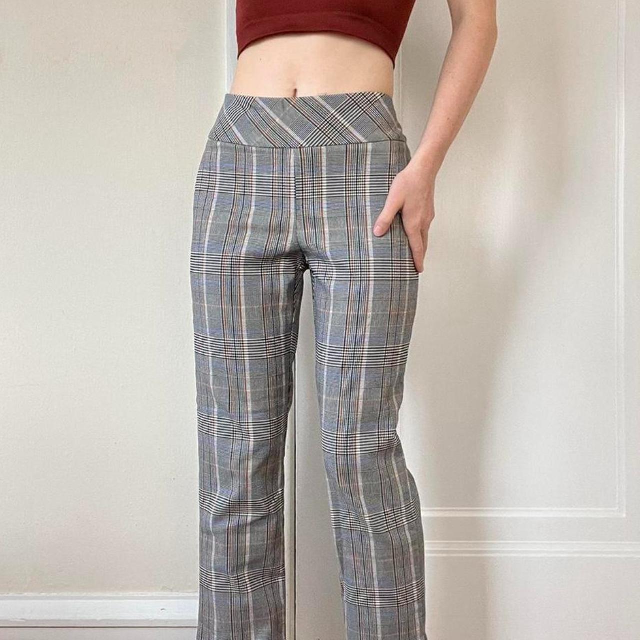 Glenn Plaid Trousers | Trousers women outfit, Plaid pants outfit, Dress  pants outfits