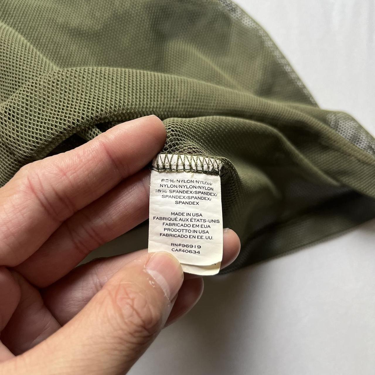 HEAVEN BY MARC JACOBS green knit sheer mesh | Depop