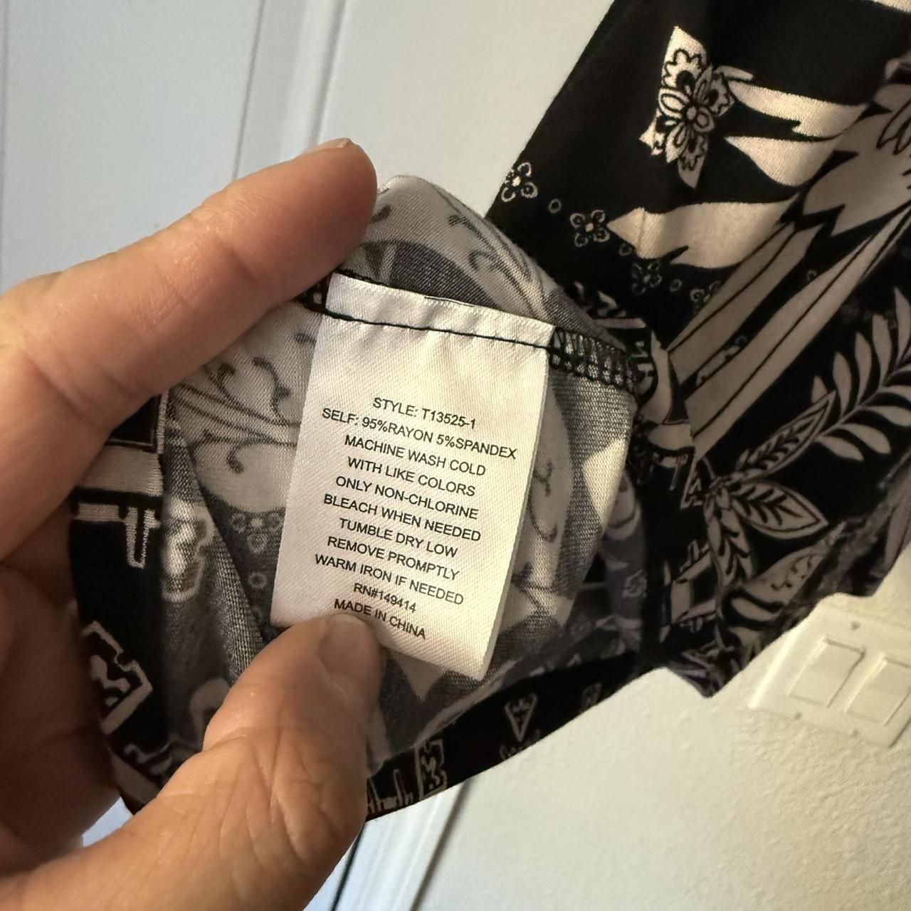 Johnny Was Women's T-shirt - Black/Multi - XL – J… - image 6