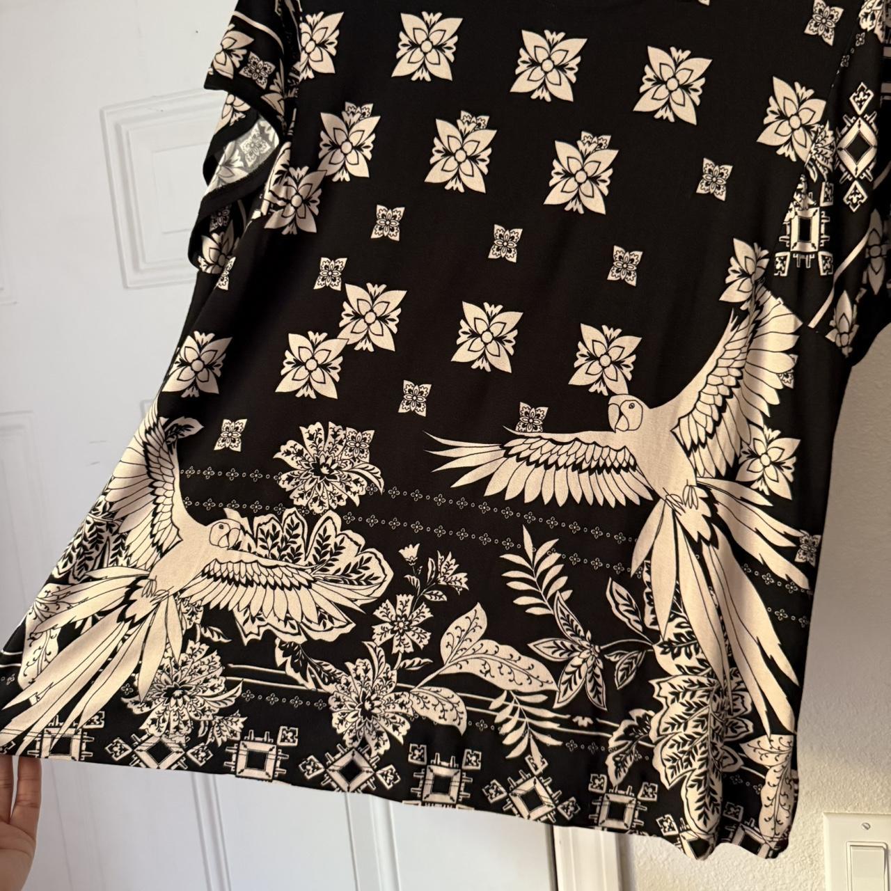 Johnny Was Women's T-shirt - Black/Multi - XL – J… - image 3