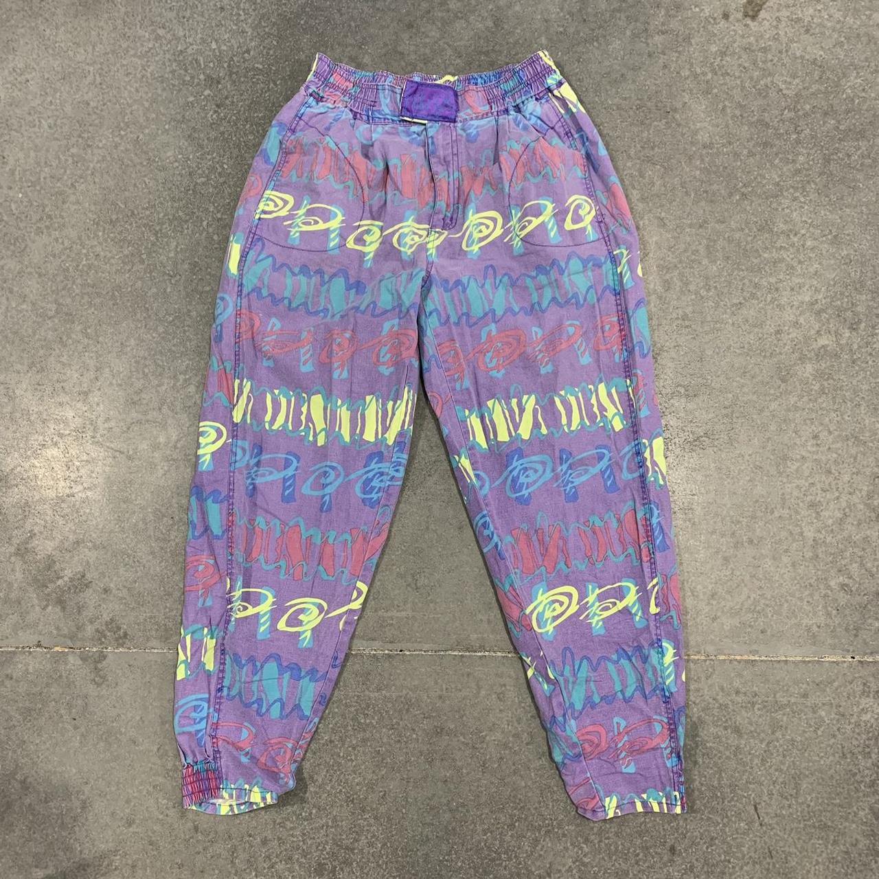 Saturdays NYC Men's Pink and Purple Trousers