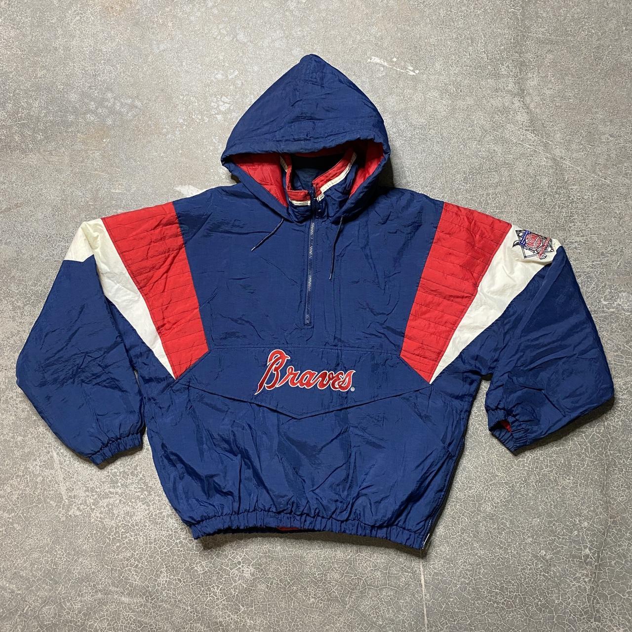 🗼Vintage Atlanta Braves Jacket 80’s / coat / very... - Depop