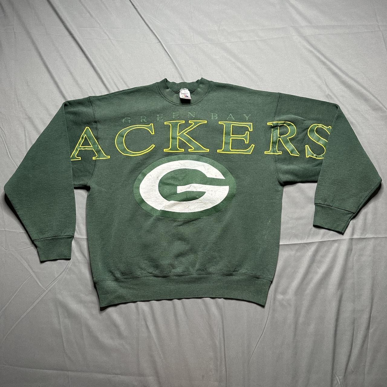 Vintage NFL Green Bay Packers Sweatshirt Not Sure - Depop