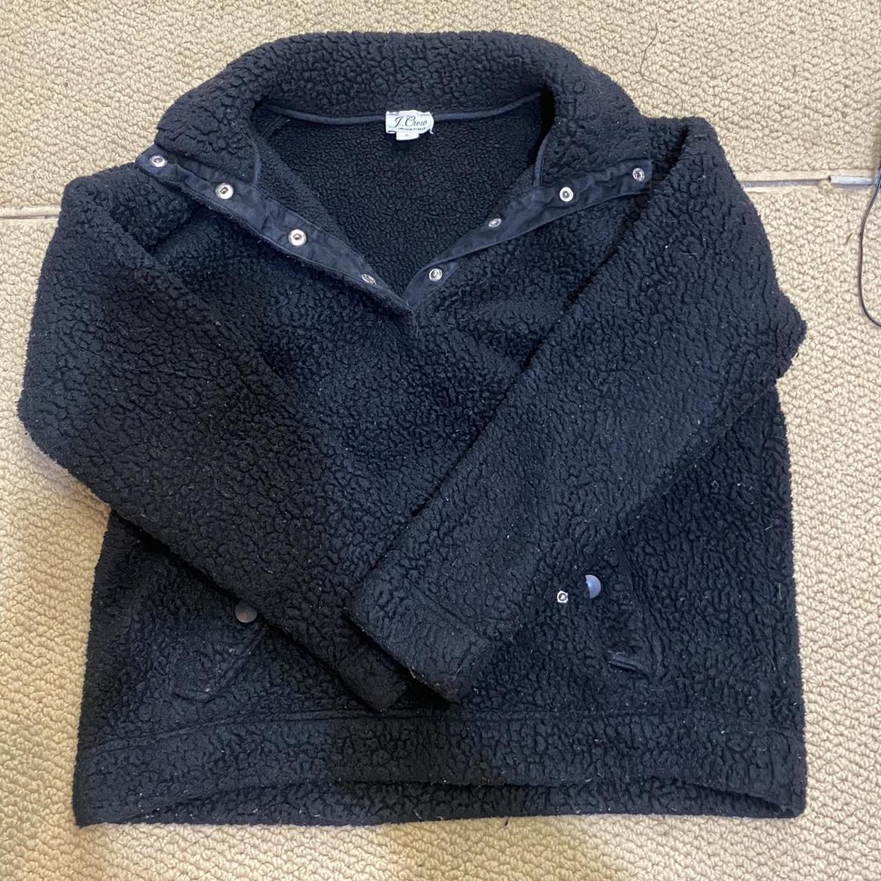 J crew 2024 button sweatshirt