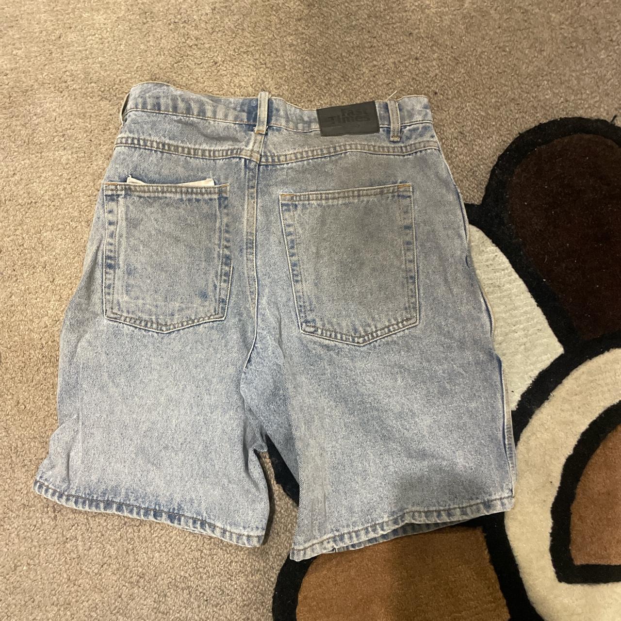 size 28 fast times jorts brand new condition.... Depop