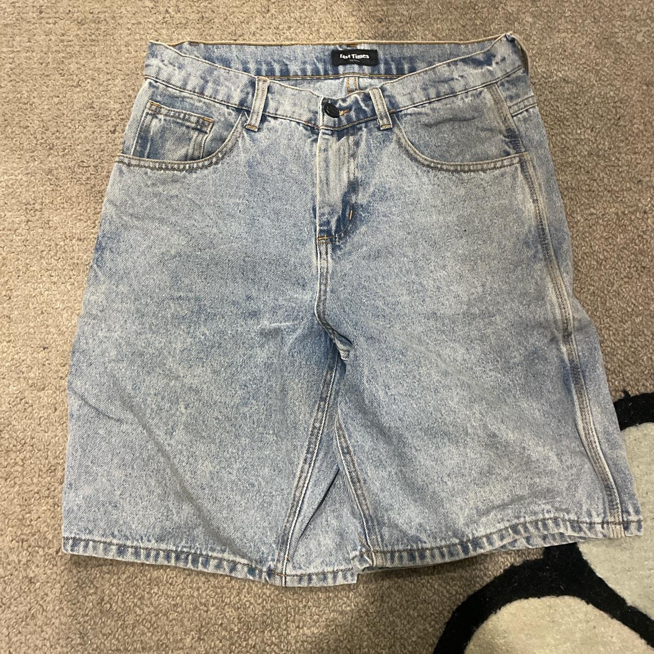 size 28 fast times jorts brand new condition.... Depop