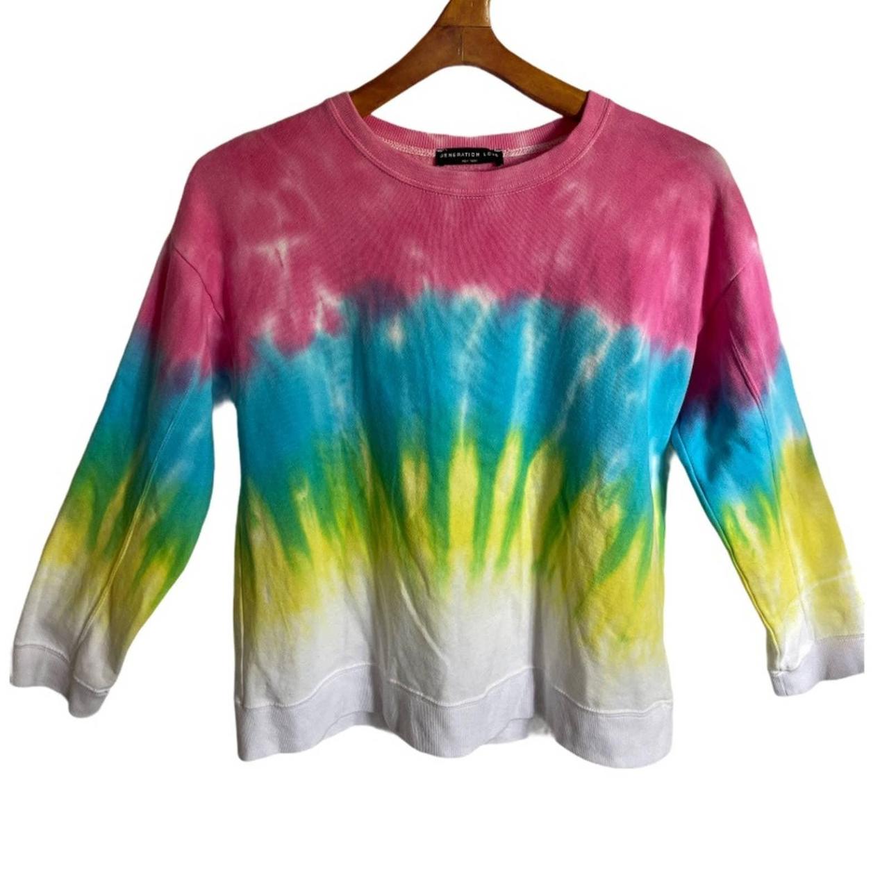 Generation love 2024 tie dye sweatshirt