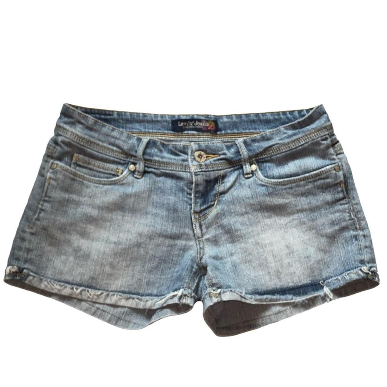 Levi frayed clearance shorts