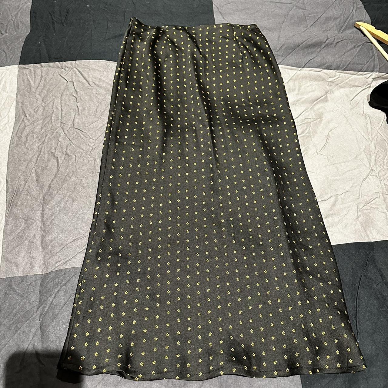 Satin midi slip skirt from Glassons, strictly for... Depop