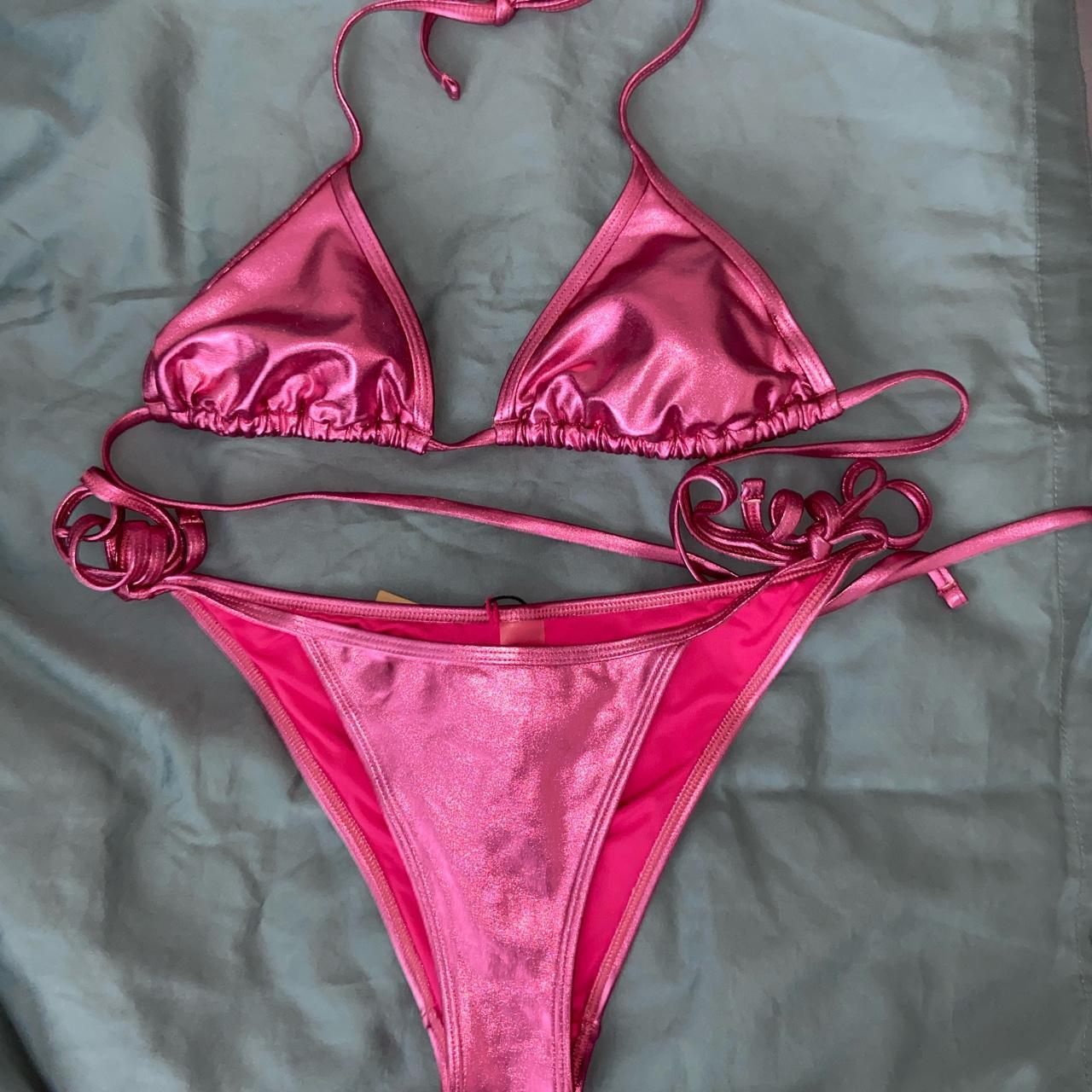 Garage Women's Pink Bikinisandtankinisets Depop