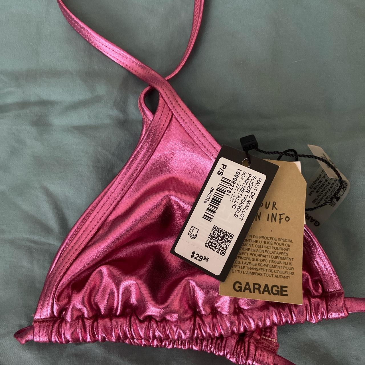 Garage Women's Pink Bikinisandtankinisets Depop
