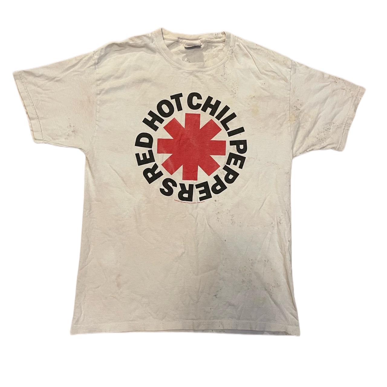 Vintage 2006 Red Hot Chili Peppers Band Tee • Lots... - Depop