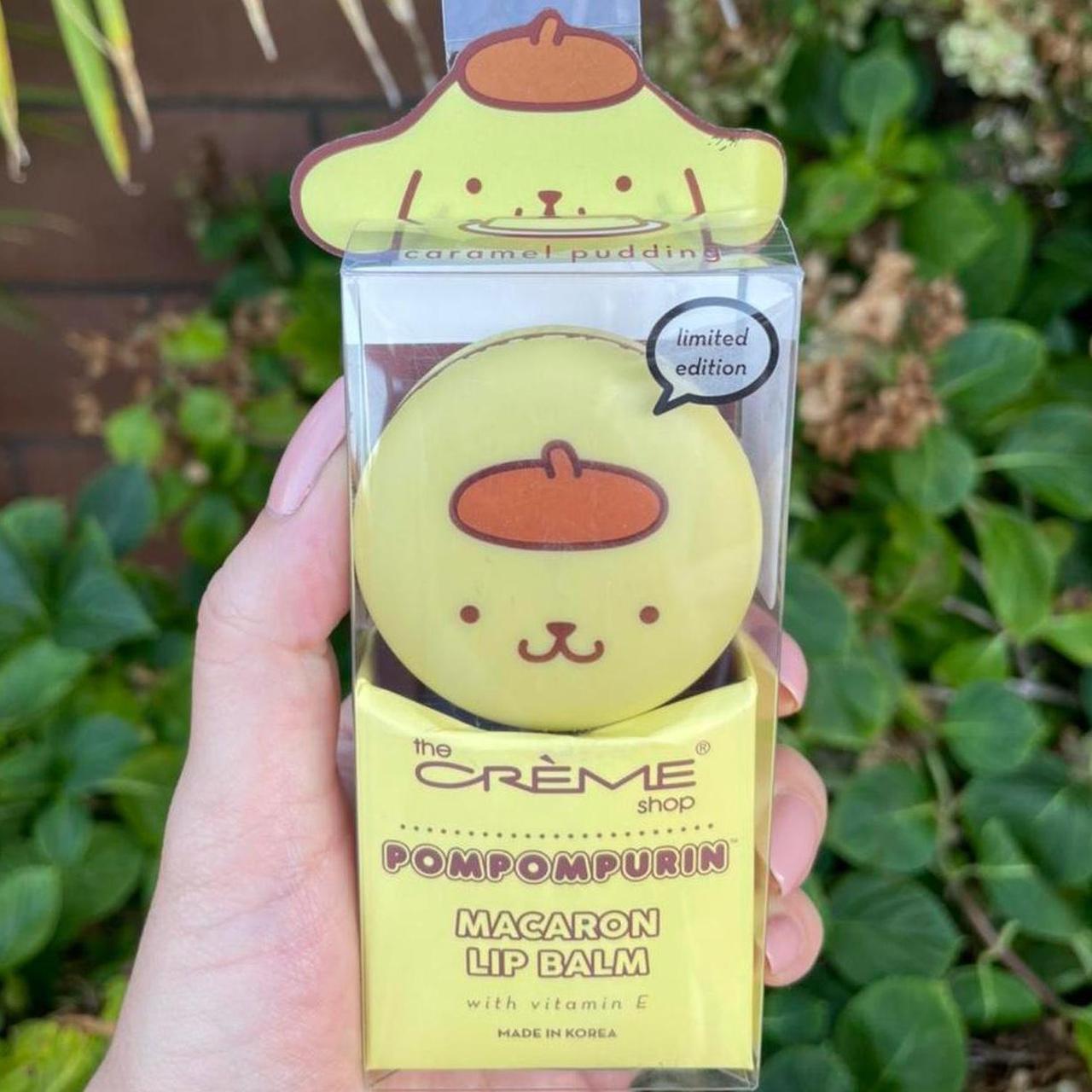 Sanrio x The Crème Shop: Pompompurin Macaron Lip... - Depop