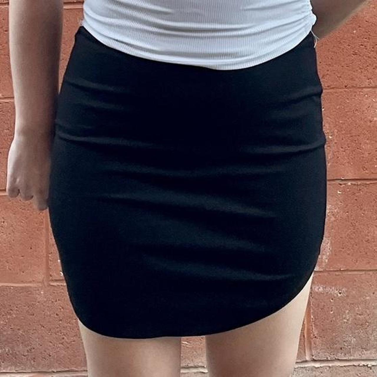 Black bodycon skirt outlet size 4