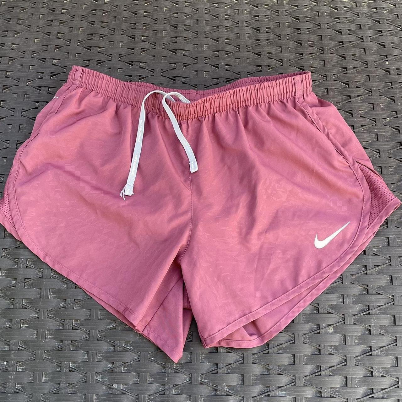 nike burgundy running shorts