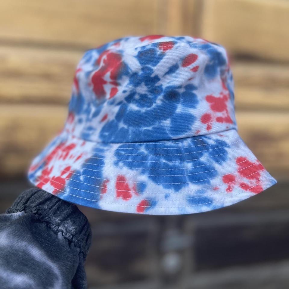 NWT The Hat Depot Tie-Dye bucket hat Small/ medium - Depop