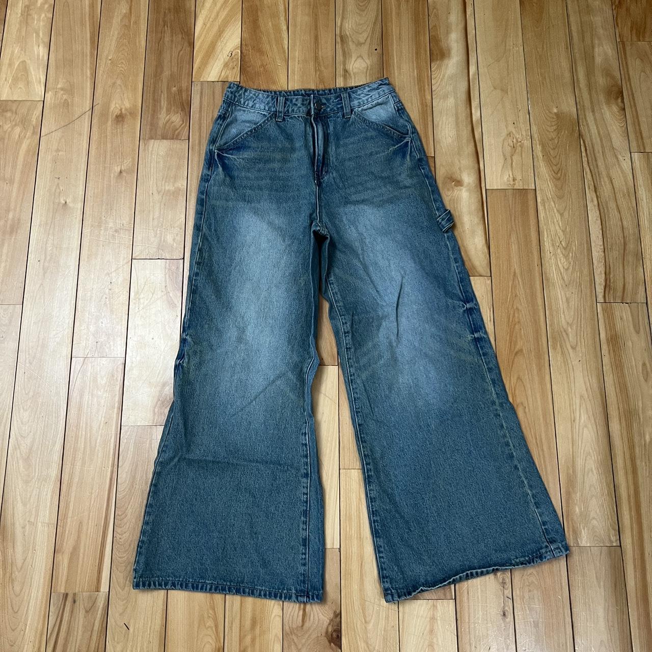 Baggy bellbottoms Women’s Cider brand pants with... Depop