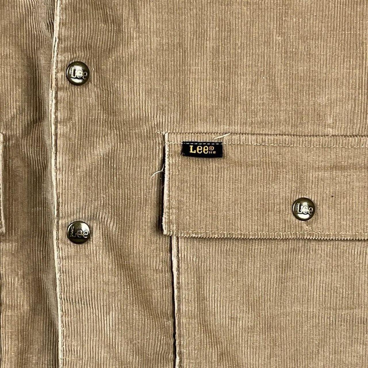 Lee Men's Vest - Tan - L – Vintage 70s Lee Cordur… - image 4