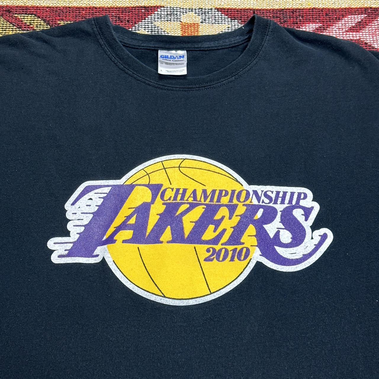 Lakers 2010 hot sale championship shirt