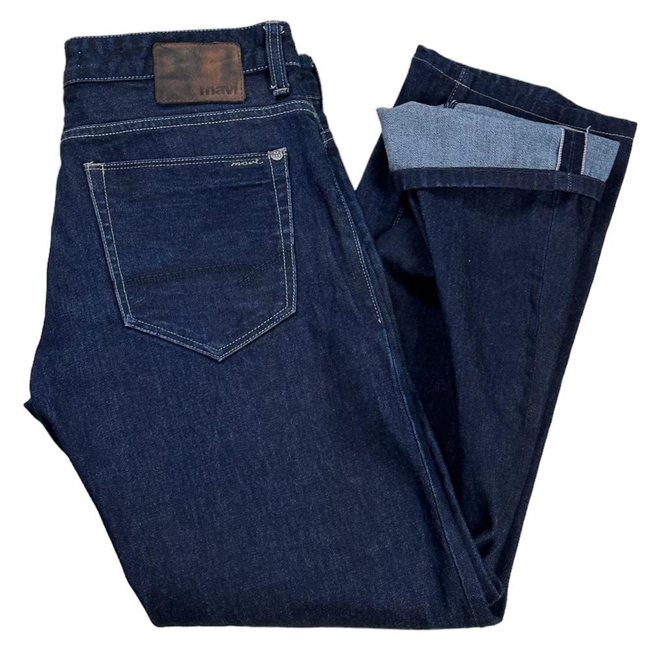 Mavi selvedge denim jeans in excellent condition ... - Depop